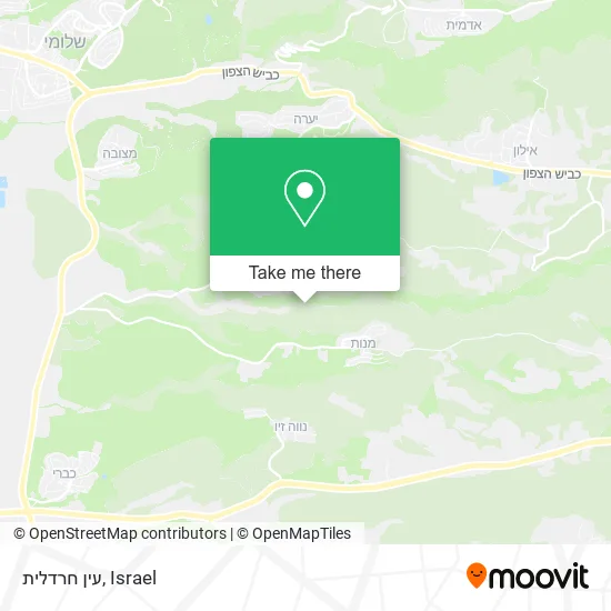 Карта עין חרדלית