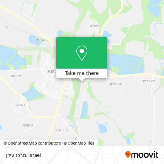 מרכז עידן map