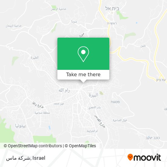 شركة ماس map