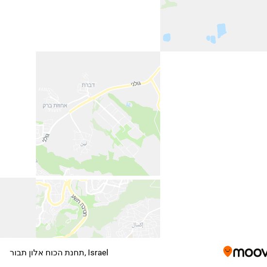 תחנת הכוח אלון תבור map