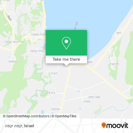 קפה קפה map