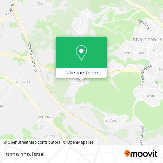 Карта טרק מרקט