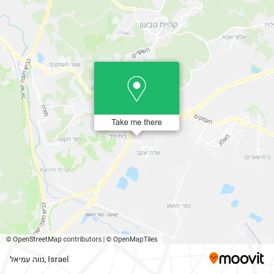 Карта נווה עמיאל