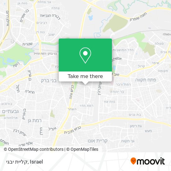 קליית יבגי map