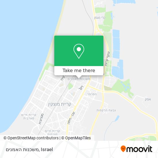 משכנות האמנים map