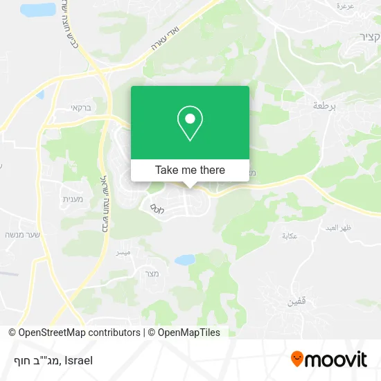 Карта מג""ב חוף