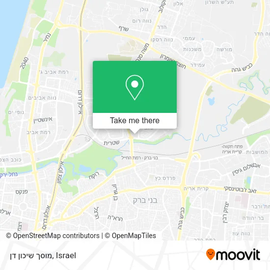 Карта מוסך שיכון דן