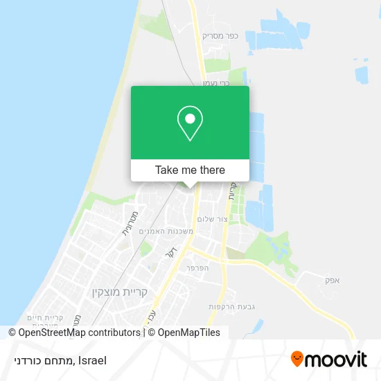 Карта מתחם כורדני