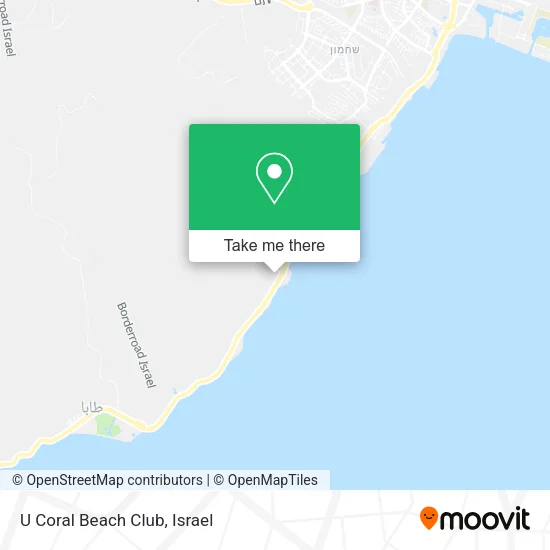 Карта U Coral Beach Club