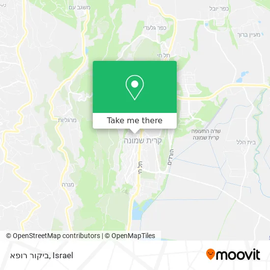 Карта ביקור רופא