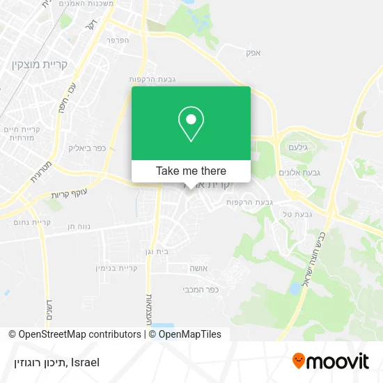 Карта תיכון רוגוזין