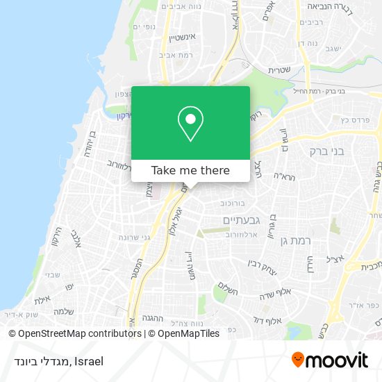 מגדלי ביונד map