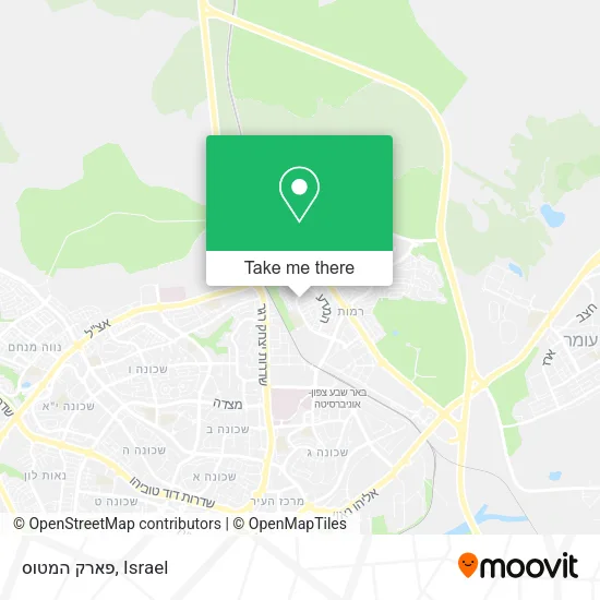 Карта פארק המטוס