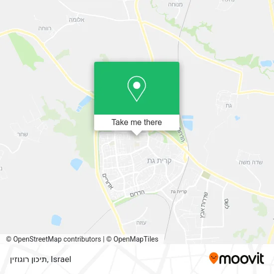 Карта תיכון רוגוזין
