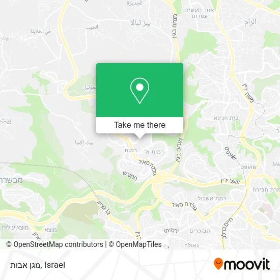 Карта מגן אבות