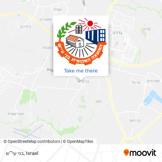 בני עי""ש map