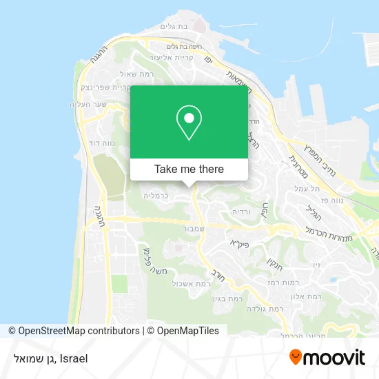 Карта גן שמואל
