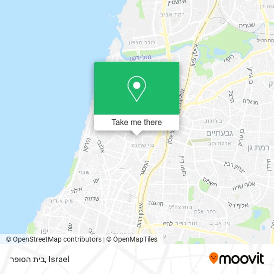Карта בית הסופר