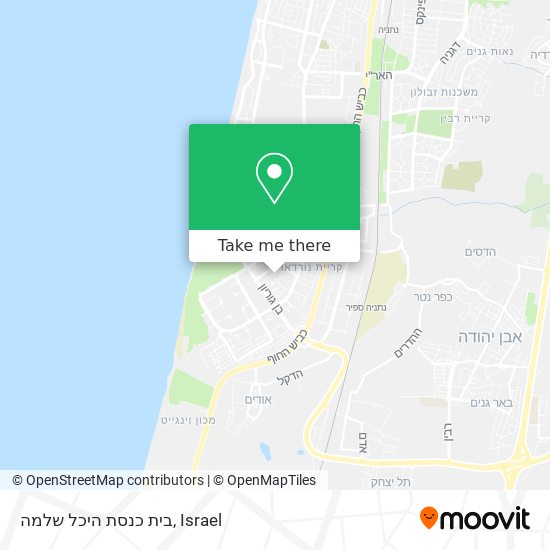 בית כנסת היכל שלמה map