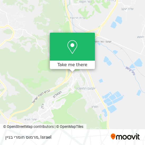 מרמוס חומרי בניין map