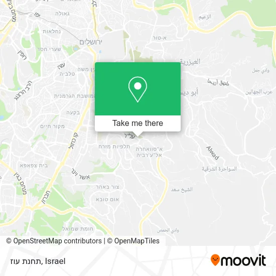 Карта תחנת עוז