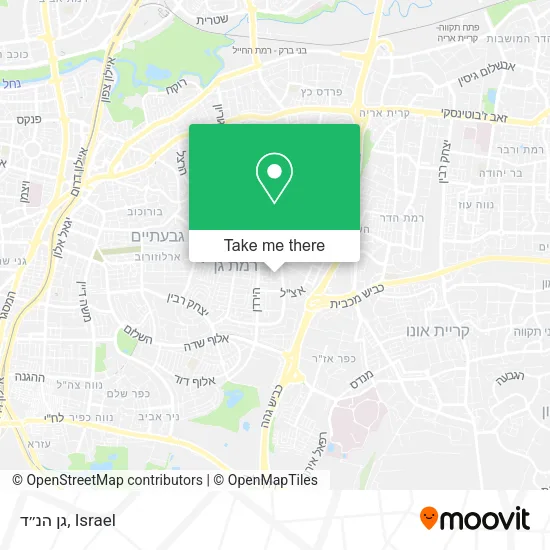 Карта גן הנ״ד