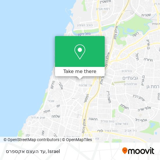 עד העצם אקספרס map