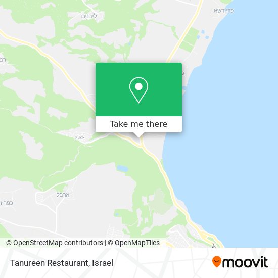 Tanureen Restaurant map
