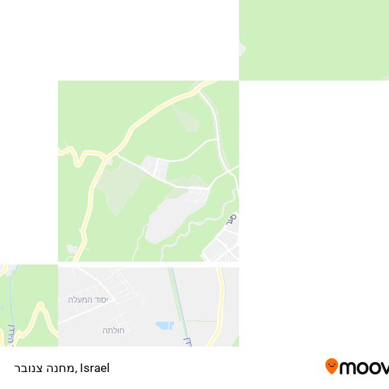 Карта מחנה צנובר