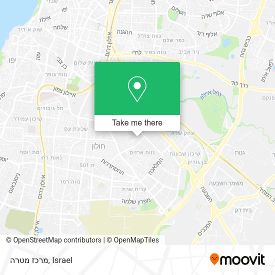 Карта מרכז מטרה