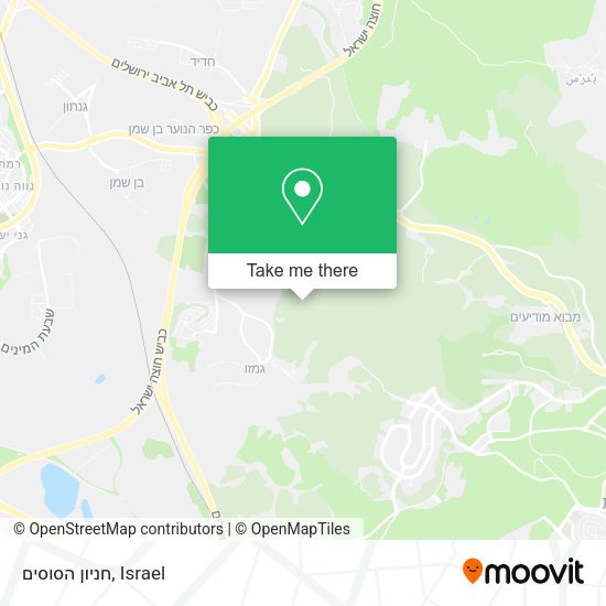Карта חניון הסוסים