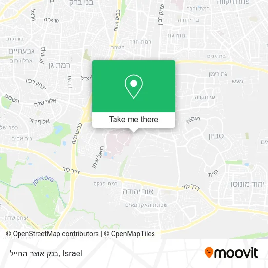 Карта בנק אוצר החייל