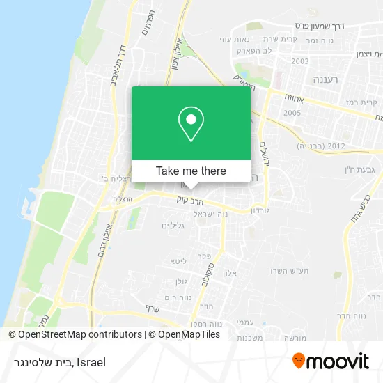 Карта בית שלסינגר