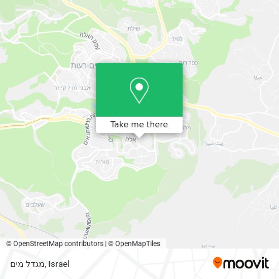 מגדל מים map