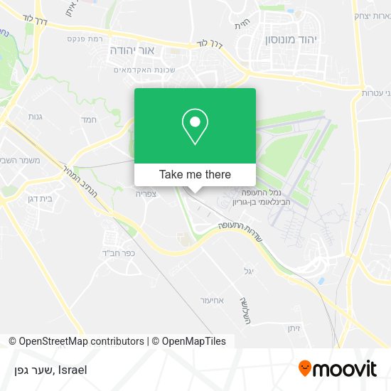 Карта שער גפן