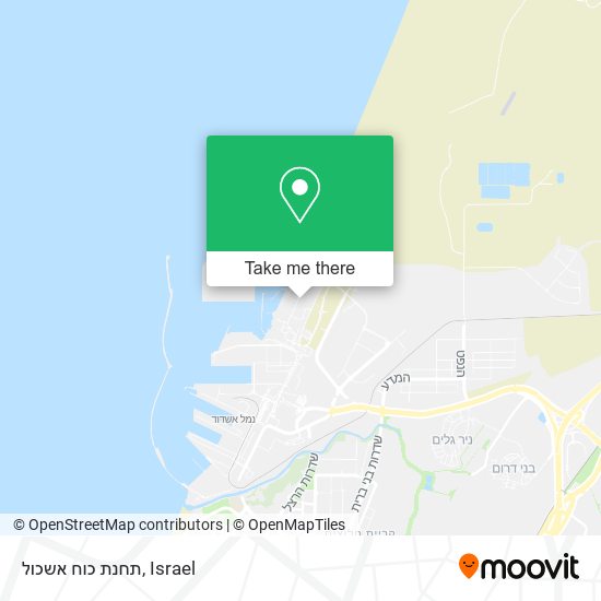 תחנת כוח אשכול map