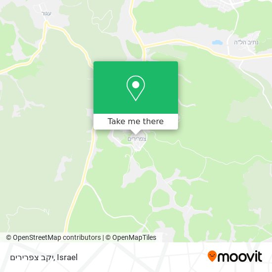 יקב צפרירים map