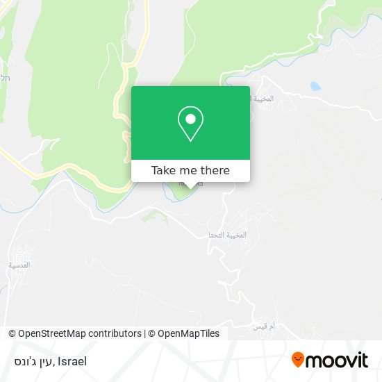 עין ג'ונס map