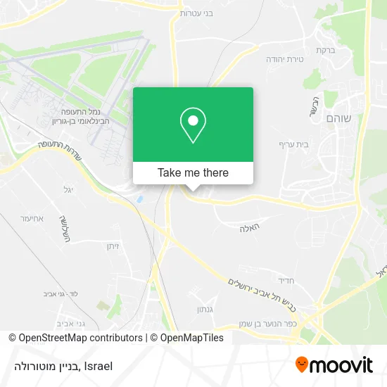 Карта בניין מוטורולה