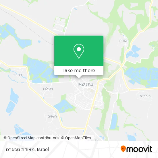 Карта מצודת טגארט