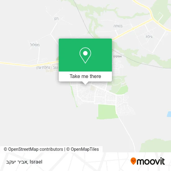 Карта אביר יעקב