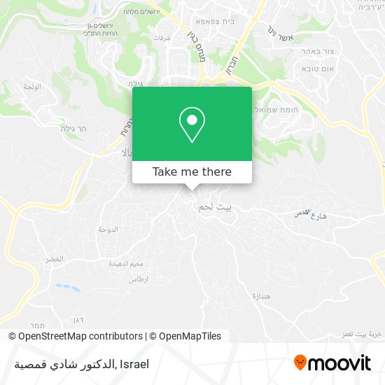 الدكتور شادي قمصية map