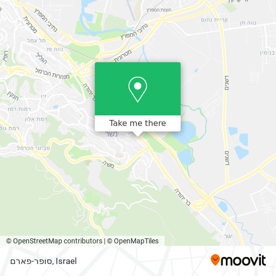 סופר-פארם map