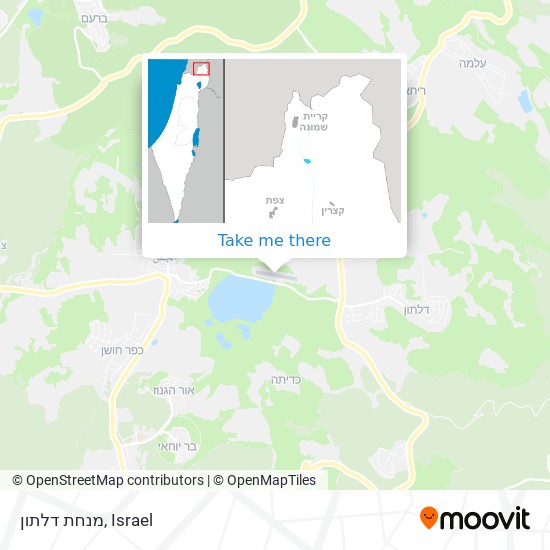 מנחת דלתון map