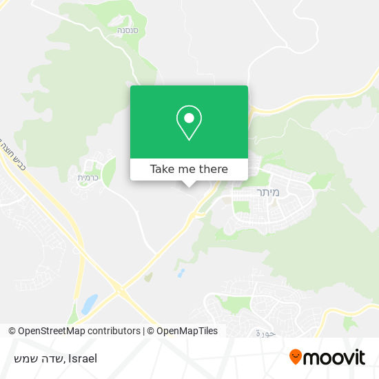 שדה שמש map