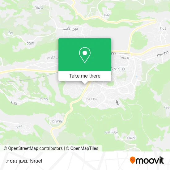 Карта מעון נעמת