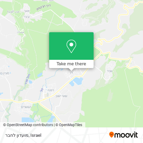 מועדון לחבר map