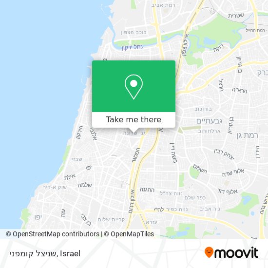 שניצל קומפני map