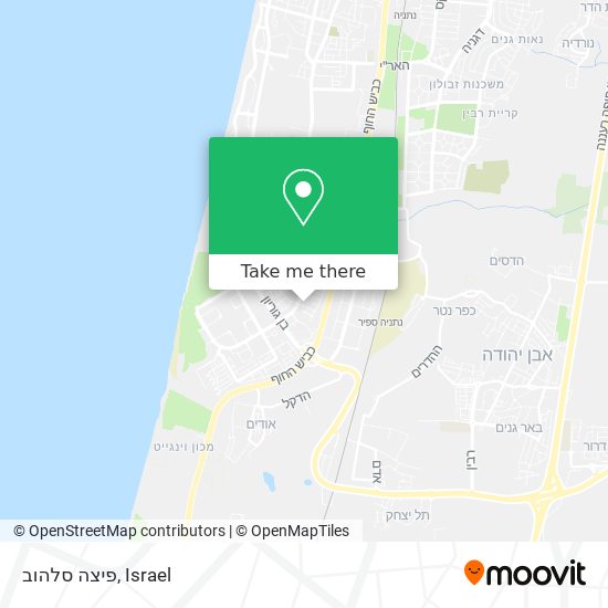 פיצה סלהוב map