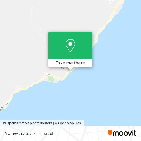 Карта חוף הנסיכה ישרוטל